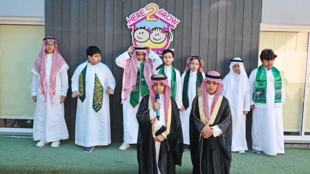 Saudi National Day at Here2Grow International School